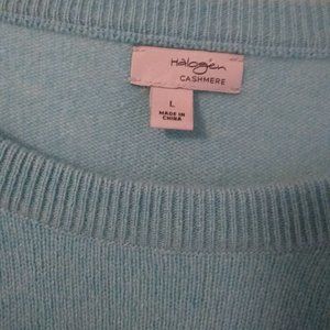 Aqua Halogen Cashmere Sweater